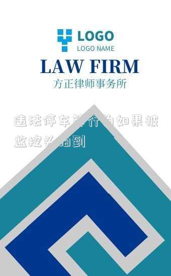在监控下停车违法吗 注意！这些路段严管机动车违法停车行为！